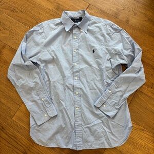 Polo by Ralph Lauren Men's Light Blue Button Down Shirt
